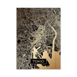 Złota mapa miasta - Tokio