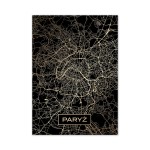 Złota mapa miasta - Paryż I
