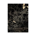 Złota mapa miasta - Sosnowiec