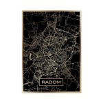 Złota mapa miasta - Radom
