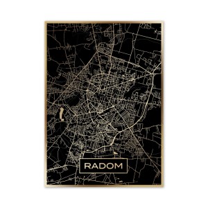 Złota mapa miasta - Radom
