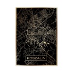 Złota mapa miasta - Koszalin