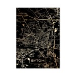Złota mapa miasta - Bytom