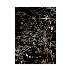 Złota mapa miasta - Bytom
