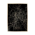 Złota mapa miasta - Rzym