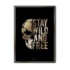 Złoty plakat - Punk Rock Stay wild and free