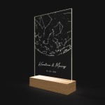 Lampka LED -  mapa nieba i gwiazd II