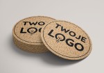 Podkładka korkowa pod kubek - LOGO (100szt.)  