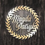 Imiona Pary Młodej w wianku