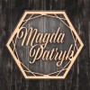 Imiona Pary Młodej w heksagonie - Sklejka