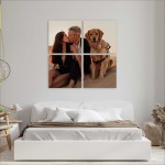 Obraz na szkle akrylowym czteroczęściowy z Twojego zdjęcia