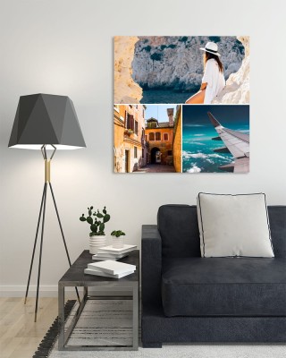 Kolaż ze zdjęć na szkle akrylowym - obraz na szkle akrylowym (plexi) z Twoich zdjęć