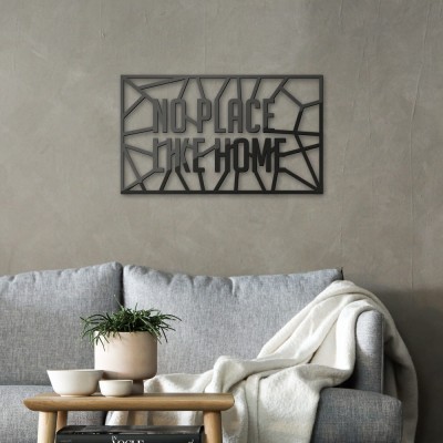Napis 3D na ścianę - No place like home