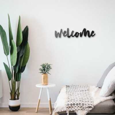 Napis 3D na ścianę dekoracyjny - Welcome