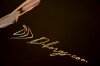Plakat holograficzny - Baletnica - efekt hologramu - Dekorys.com